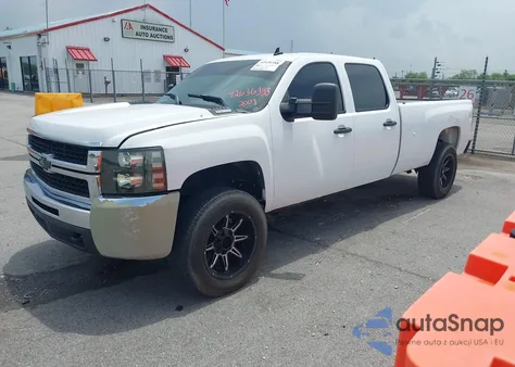 2009 Chevrolet Silverado 2500Hd Work Truck из США, поврежденный, VIN 1GCHC43609F161704